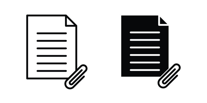Attach document icon