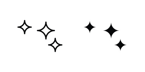 Fototapeta premium Magic stars icon