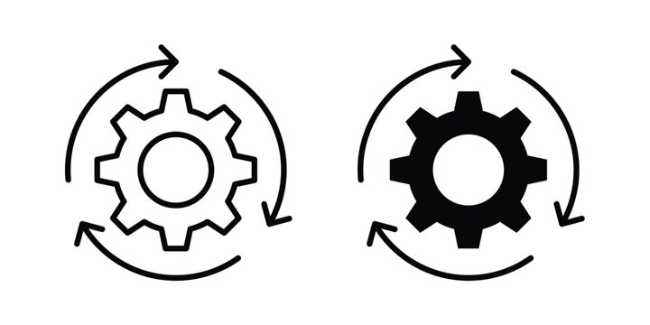 Workflow process icon