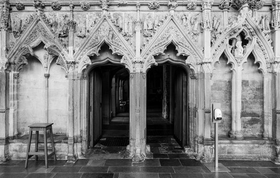 interior design and religious decoration of Ely Cathedral, England