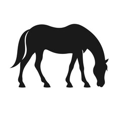 Obraz premium Elegant Horse Wildlife Icons Collection, Modern Animal Symbols and Premium Nature Design Elements Professional Premium Horse Animal Filled Icon Set with Wildlife, Nature and Silhouette Symbols