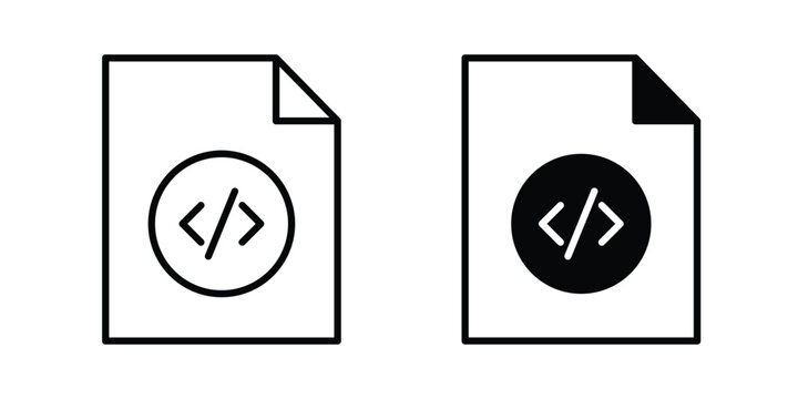 HTML script icon