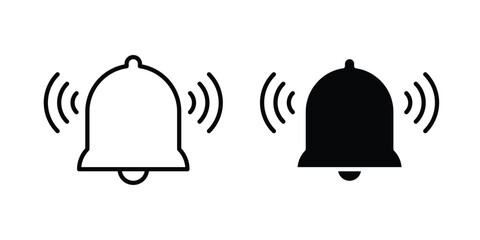 Fototapeta premium Ringing bell icon