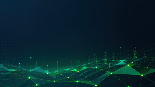 Digital smart grid network connects power infrastructure across virtual landscape