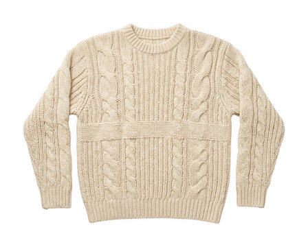 cozy cream sweater png warm wool sweater png knit sweater png cable knit isolated transparent background image
