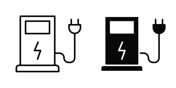 Charging station icon