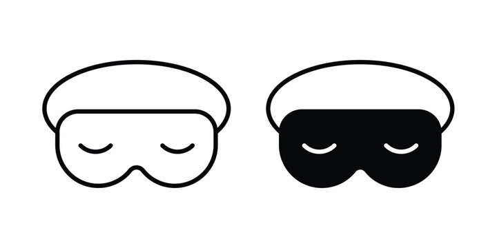 Eye mask icon