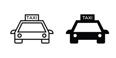 Obraz premium Taxi icon