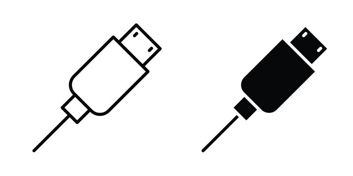 USB cable icon