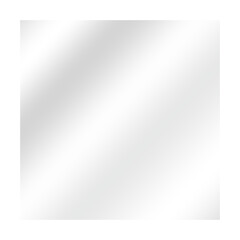 Obraz premium Glossy acrylic square shape screen on transparent backgrounds illustration png