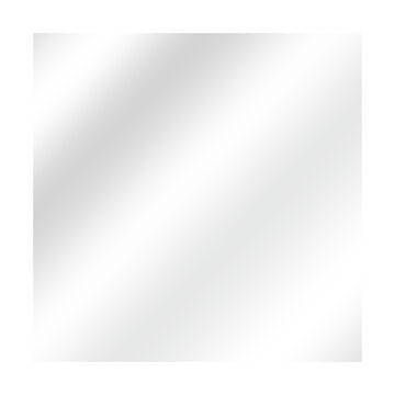 Glossy acrylic square shape screen on transparent backgrounds illustration png