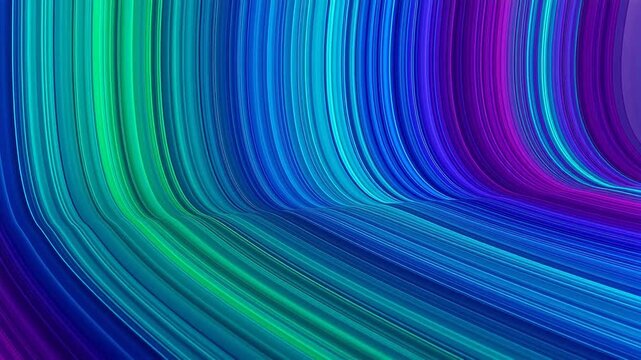 Colorful abstract wave pattern