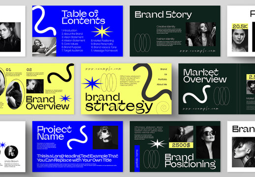 Modern Creative Brand Strategy Presentation Template