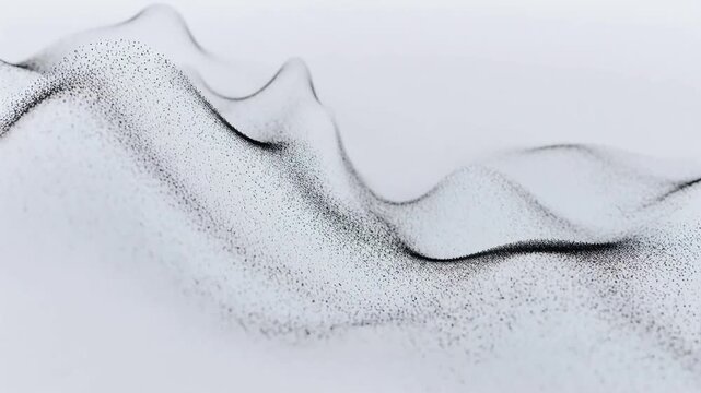 Abstract wave of particles