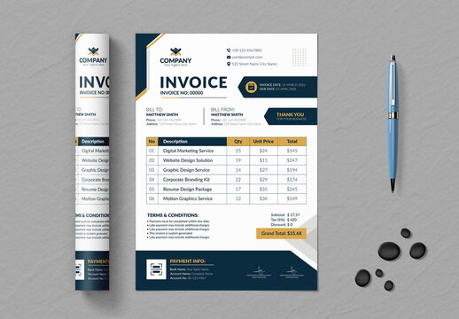 Invoice Template Layout