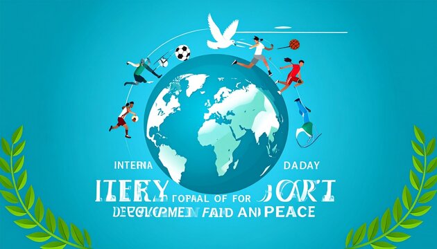 International Day of Sport for Development and Peace Globe Poster