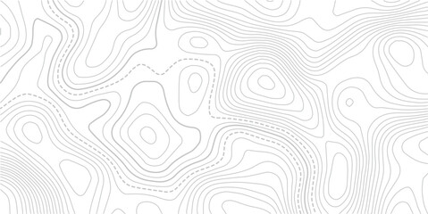 Topographic map background geographic line map with elevation assignments.topographic contour background. Topography background. Vector banner. Topo, Business concept. Vector illustration.  © NAZMA