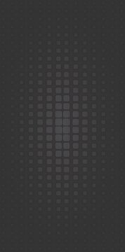 Modern dark gray halftone rounded square pattern wallpaper background