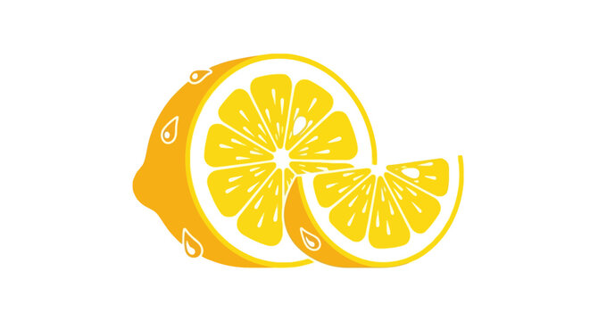 Lemon Slices Fruit.