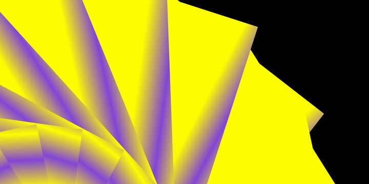 yellow purple GRADIENT pattern background with dynamic simple art shape 