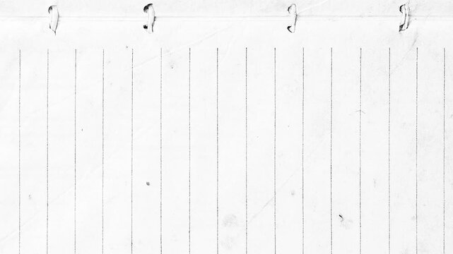 Vintage Lined Paper Transition,Grunge notebook texture background with stop motion unfolding video effect.