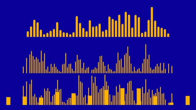 sound waves. Abstract music wave, radio signal frequency and digital voice visualisation. Tune equalizer vector set. Monochrome volume audio lines, sound waves rhythm isolated on white background