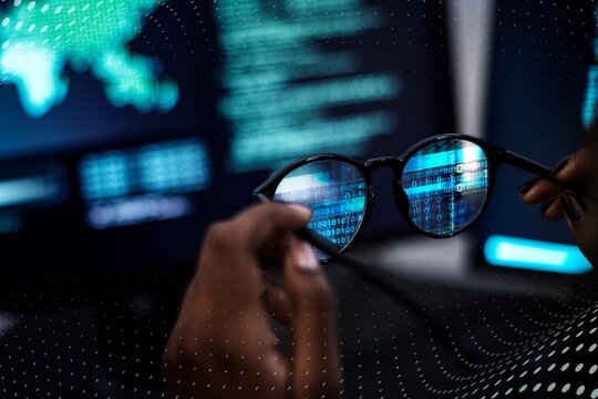 Computer coding job technology photo