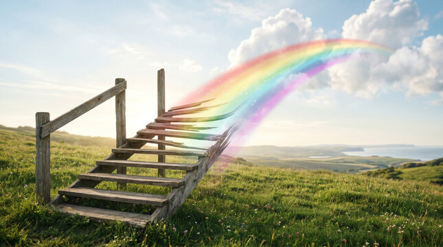 Staircase to Rainbow