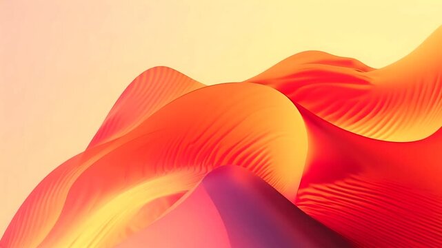 Abstract wave pattern with warm tones inspired by desert dunes suitable for apple macos monterey. Great for backgrounds, websites, and graphic design projects.