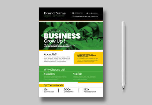 Professional Corporate Flyer Design Template