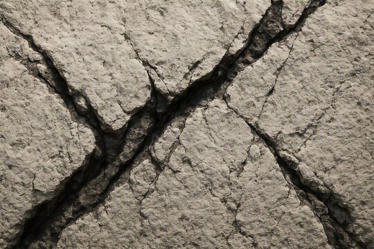 Raw unpolished ancient white marble background with rough texture and dark veins
