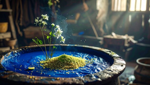 Aquarium with colorful fish swimming among green plants.