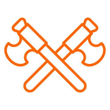Two Axes Icon Style