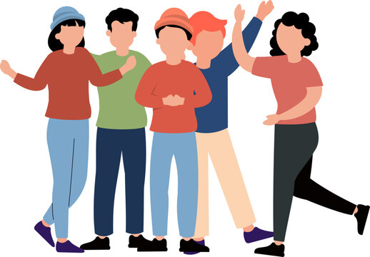 Friendship Day Illustration
