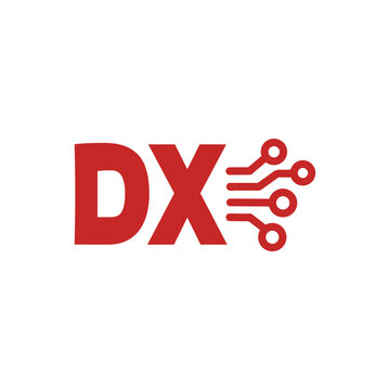 DX Digital Technology Icon