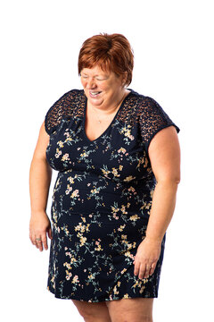 Woman in her fifties laughing