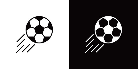 シュートのアイコン サッカー フットサル © hamo