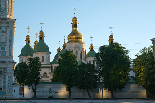 beautiful church in Kyiv Ukraine