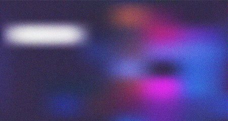 Enigmatic dark abstract blur with a striking white light and vibrant color splashes © cicilia