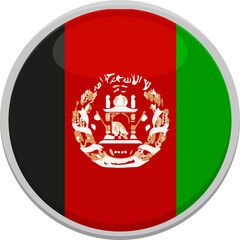 Obraz premium Afghanistan Flag Emblem