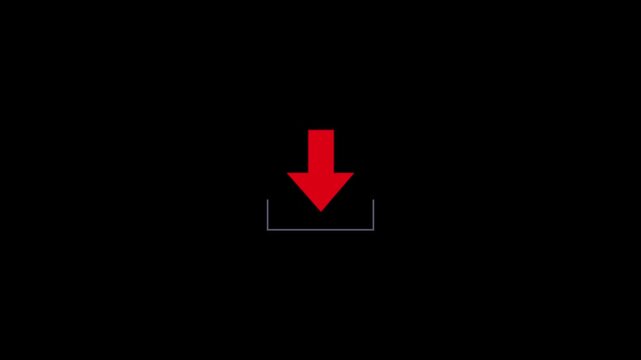 Modern Save Icon Vector for UI UX, Web and Mobile App Interface. 4k video... Minimalist Save Icon Vector for UI and Mobile App. 4k.
