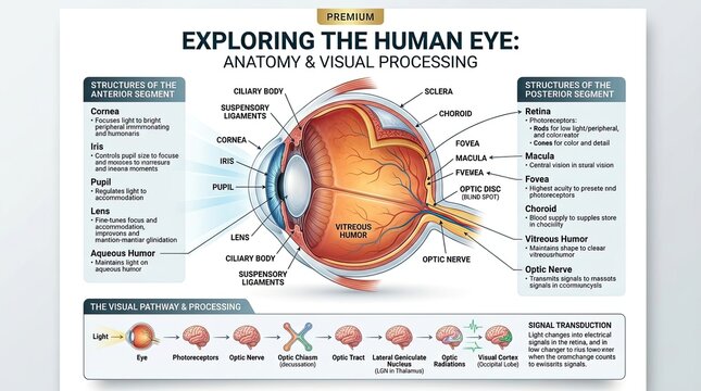 Human eye anatomy