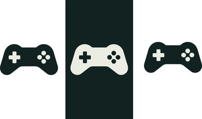 Wireless gamepad controller icon set featuring minimalist flat joystick vectors for video gaming console computer entertainmentWireless gamepad controller icon set featuring minimalist flat joystick v © Snowar
