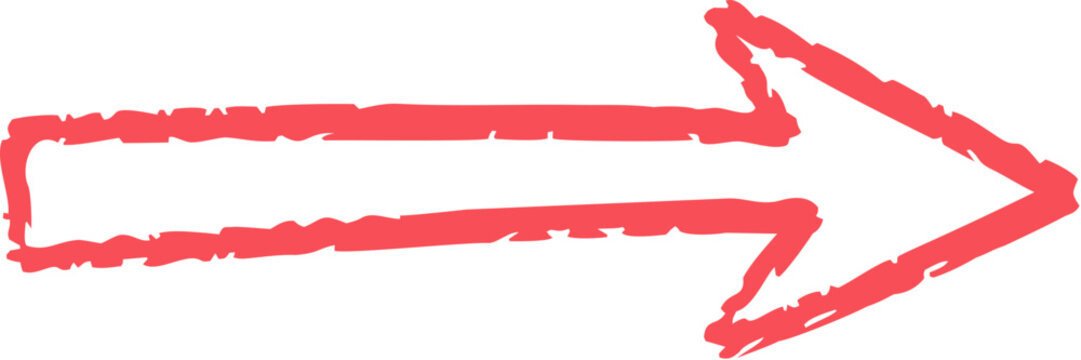 Hand Drawn Doodle Arrow Vector 12