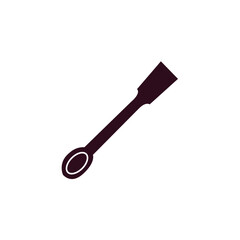Naklejka premium Laboratory Spatula Icon