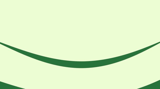 A green background with white border and wavy lines wave pattern waves green screen design figure colorful motion - Chroma Key Green Screen Footage