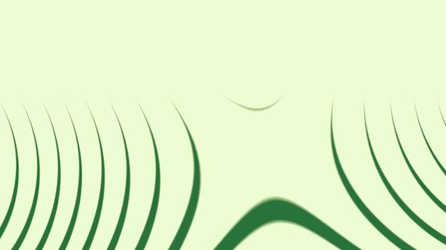 A green background with white border and christmas tree on leaf blank paper green screen cartoonish design - Chroma Key Green Screen Footage