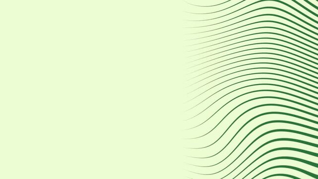 A green background with white border and letter v on it logo the u frame leaf lines for company green screen motion illustration - Chroma Key Green Screen Footage