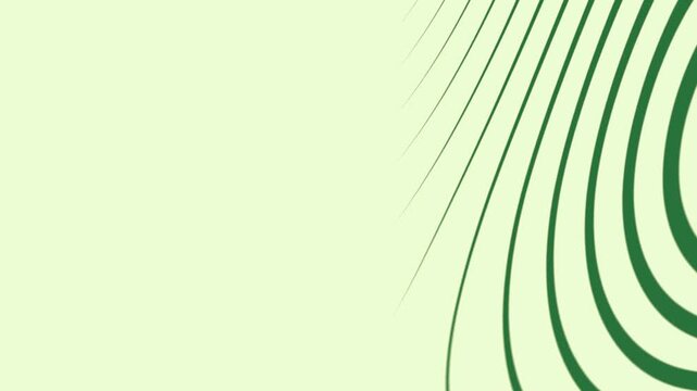 A white line on green background and lines green screen figure colorful illustration design cartoonish - Chroma Key Green Screen Footage
