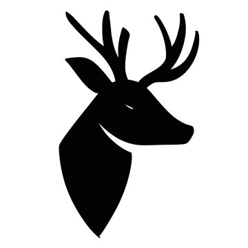 deer head silhouette Icon 